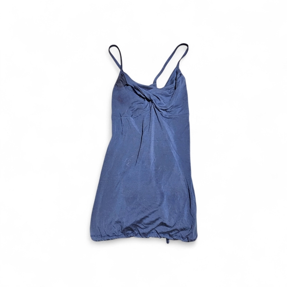 MEC Tops - MEC  Tank With Bottom Tie And Crisscross Back Straps